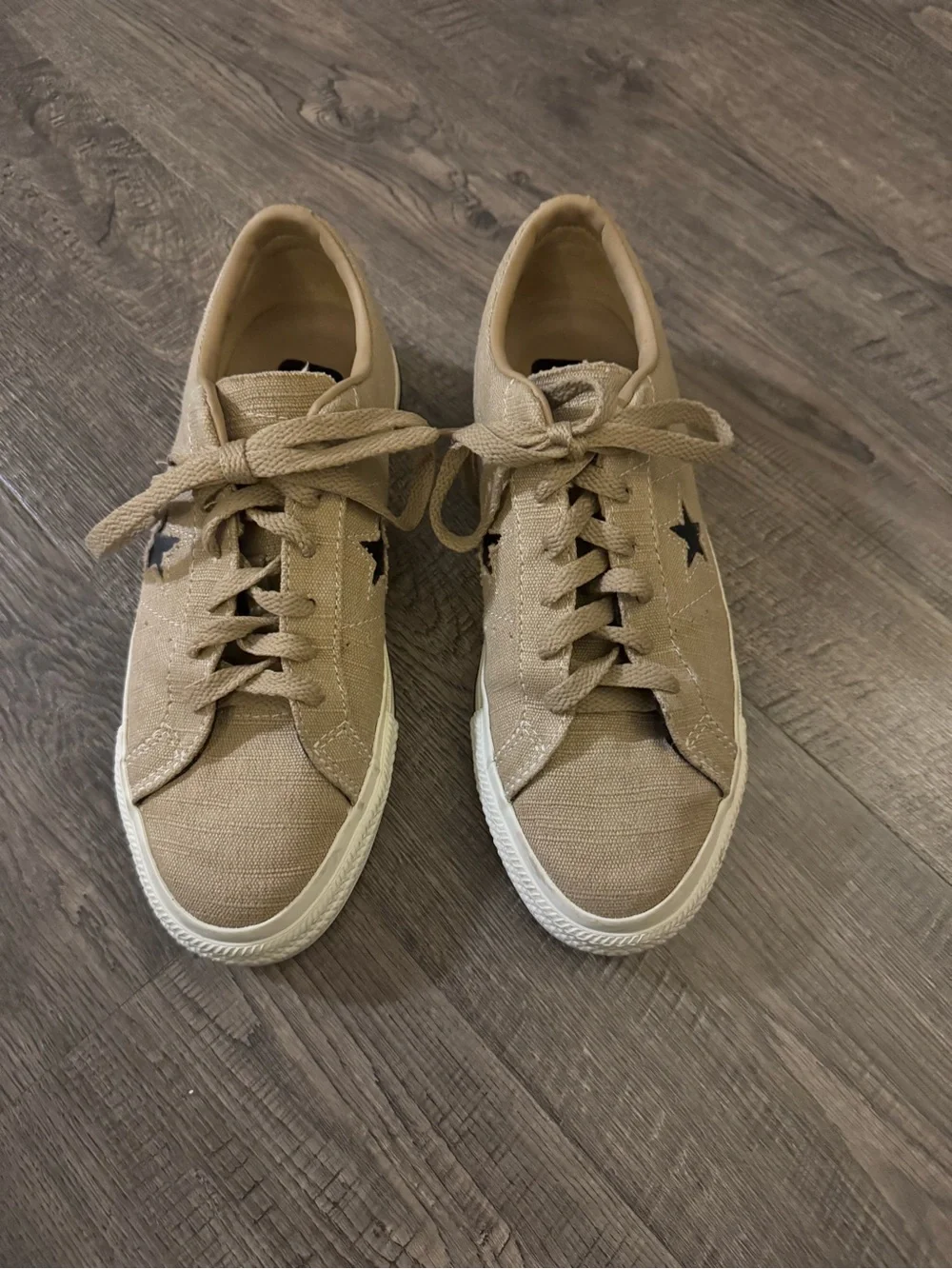 Converse One Star Pro Low Top Lace-Up Sneakers Nomad Khaki A04612C W7.5 M6 - Picture 2 of 6